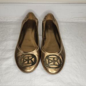 Anne Klien Gold ballet Flats